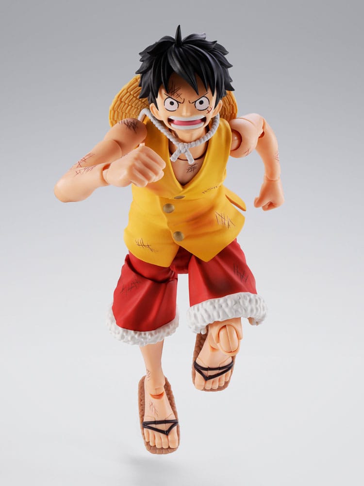 One Piece Marineford Monkey D. Luffy S.H.Figuarts Actionfigur