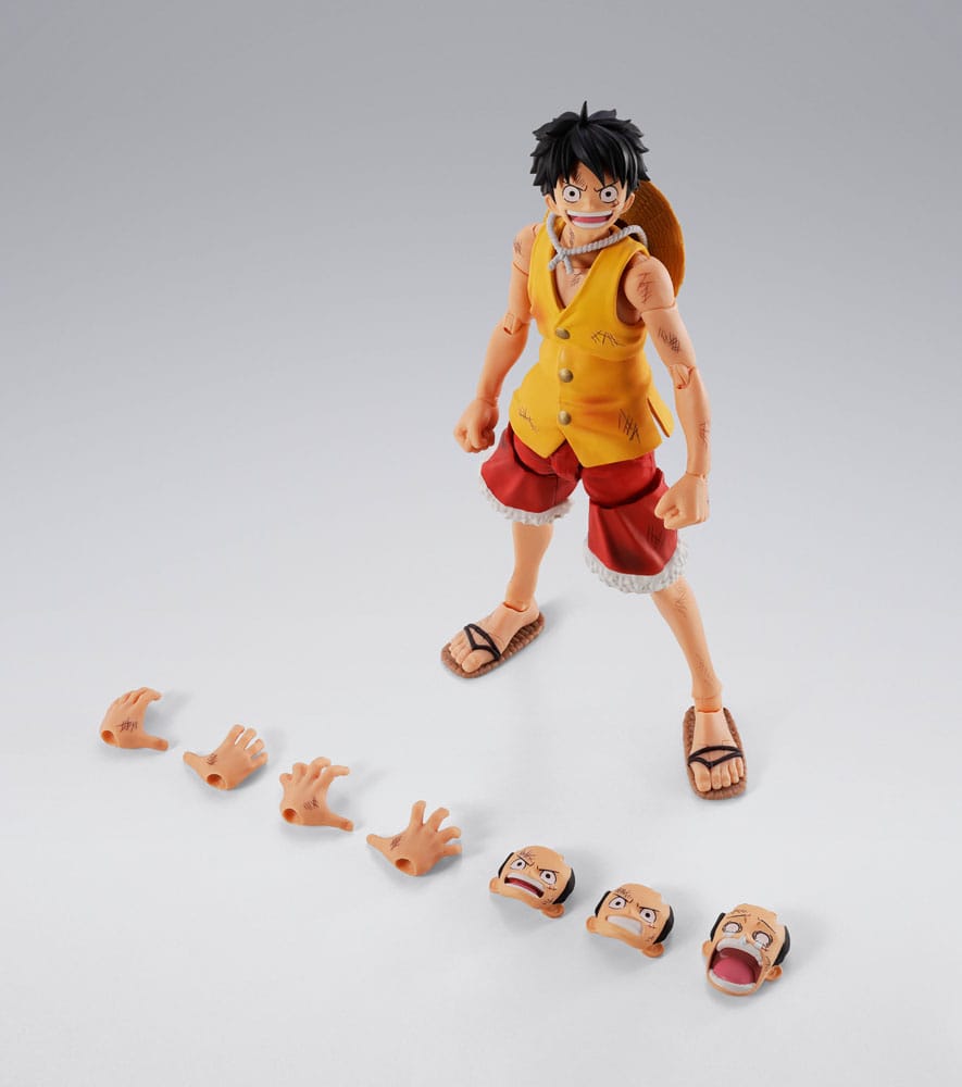 One Piece Marineford Monkey D. Luffy S.H.Figuarts Actionfigur