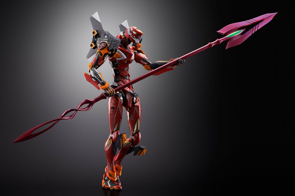 Neon Genesis Evangelion Metal Build Eva Production Model-02 30th with the Spear of Cassius Diecast Actionfigur