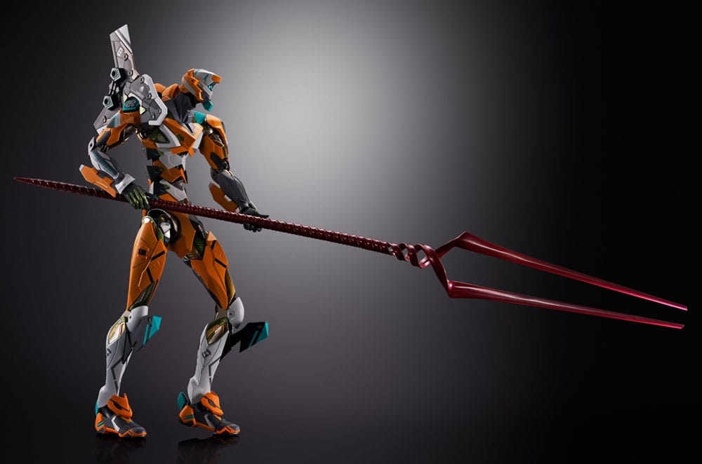 Neon Genesis Evangelion Eva Test Type-00/00 30th with the Spear of Longinus Metal Build Diecast Actionfigur