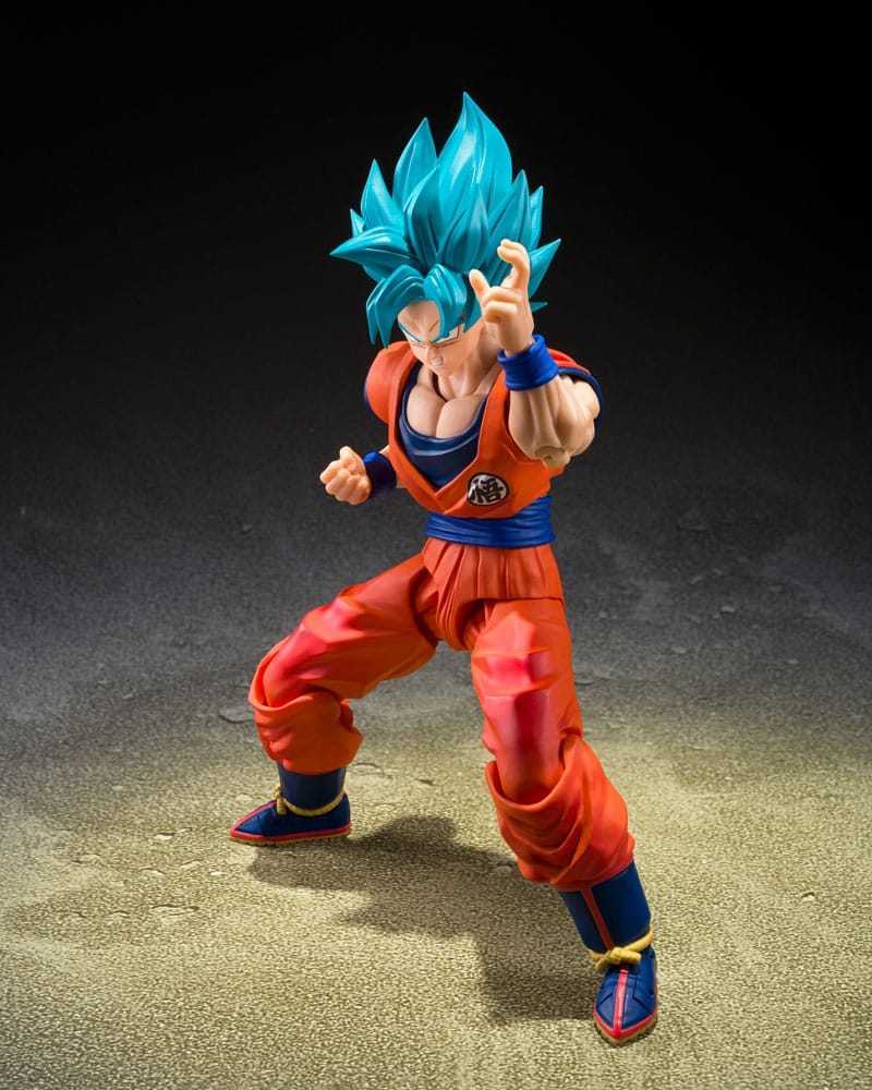 Dragon Ball Super Super Saiyan God Super Son Guko S.H.Figuarts (Blue power transcending Limits) Actionfigur