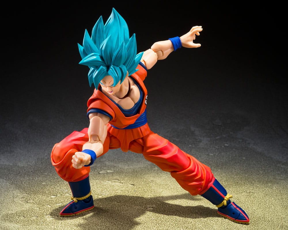 Dragon Ball Super Super Saiyan God Super Son Guko S.H.Figuarts (Blue power transcending Limits) Actionfigur