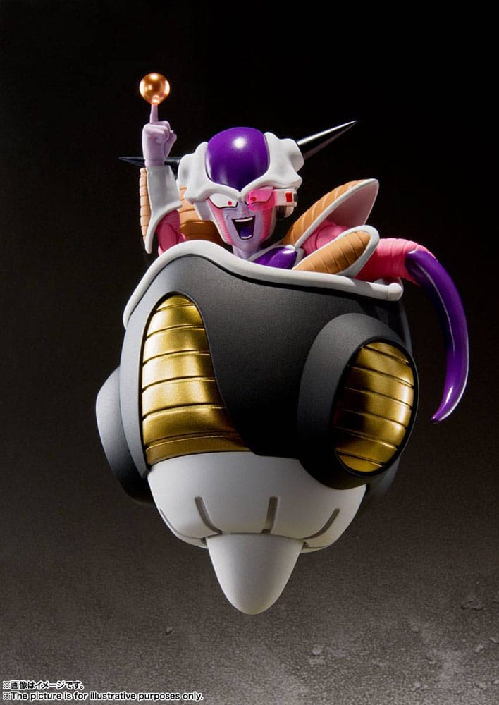 Dragon Ball Z Frieza (First Form) & Frieza Pod S.H. Figuarts Reissue Actionfigur