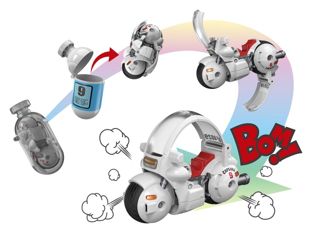 Dragon Ball Changearts Hoi-Poi Kapsel No. 9 Bulma's Motorcycle