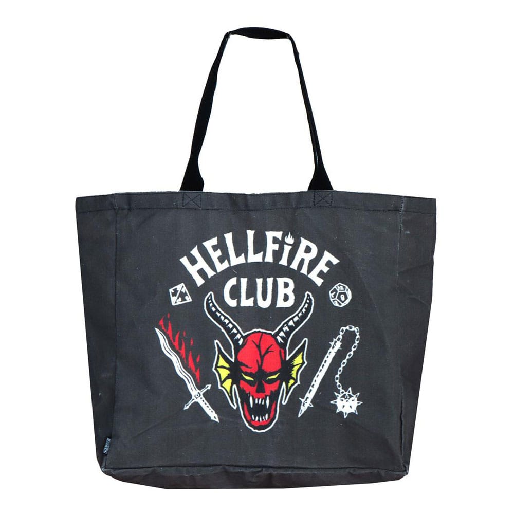 Stranger Things Hellfire Club XL Tragetasche