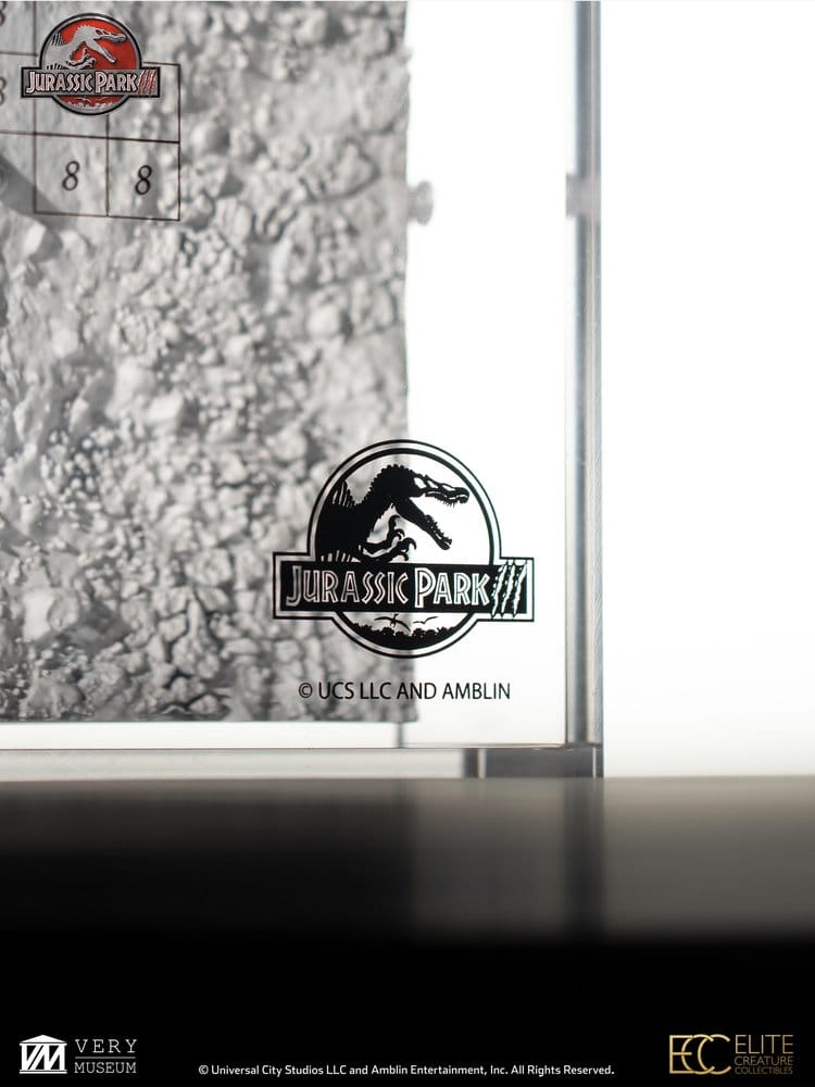 Jurassic Park III Velociraptor Ausgrabungskarte