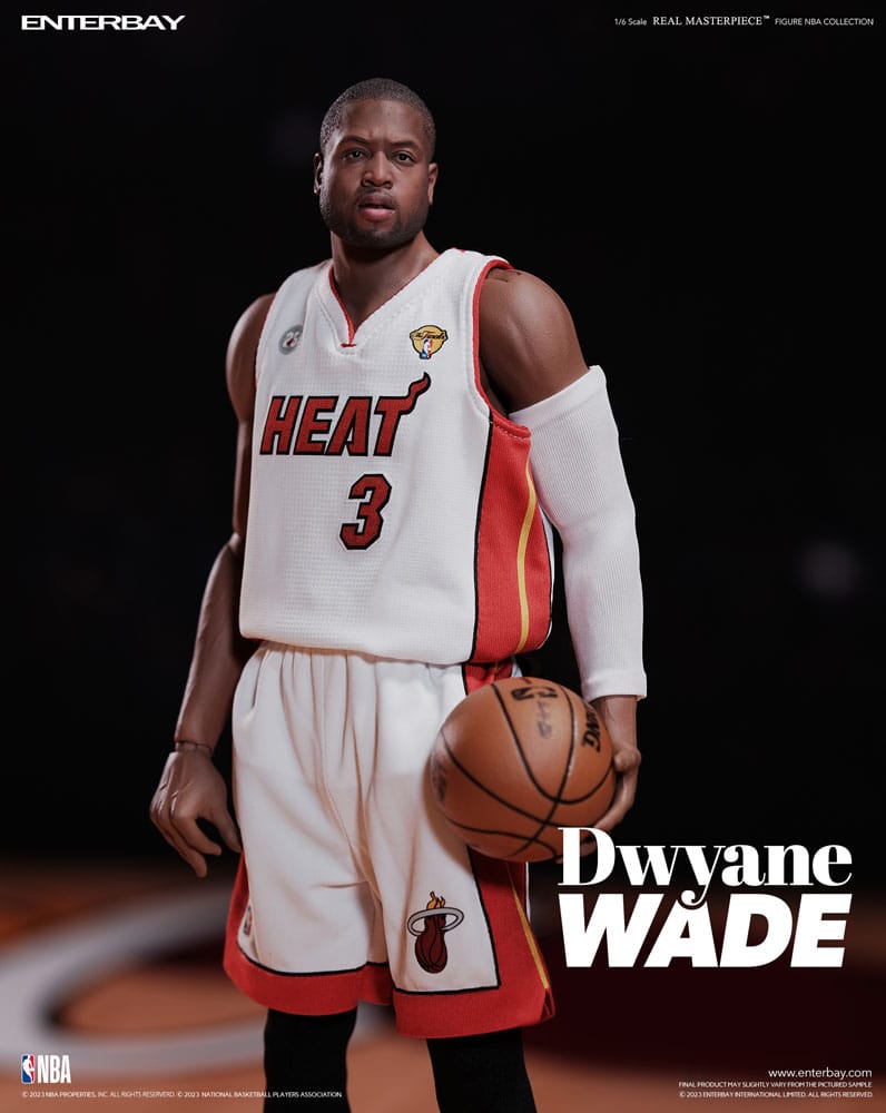 NBA Collection Real Masterpiece Actionfigur 1/6 Dwyane Wade 30 cm - Beschädigte Verpackung