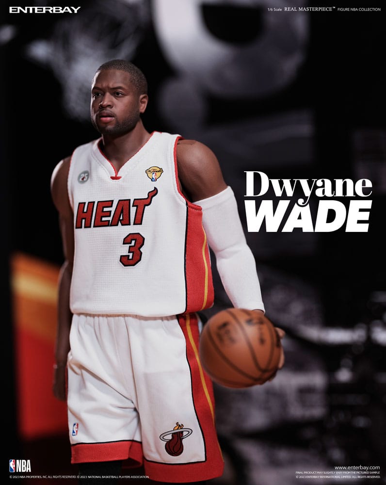 NBA Collection Real Masterpiece Actionfigur 1/6 Dwyane Wade 30 cm - Beschädigte Verpackung