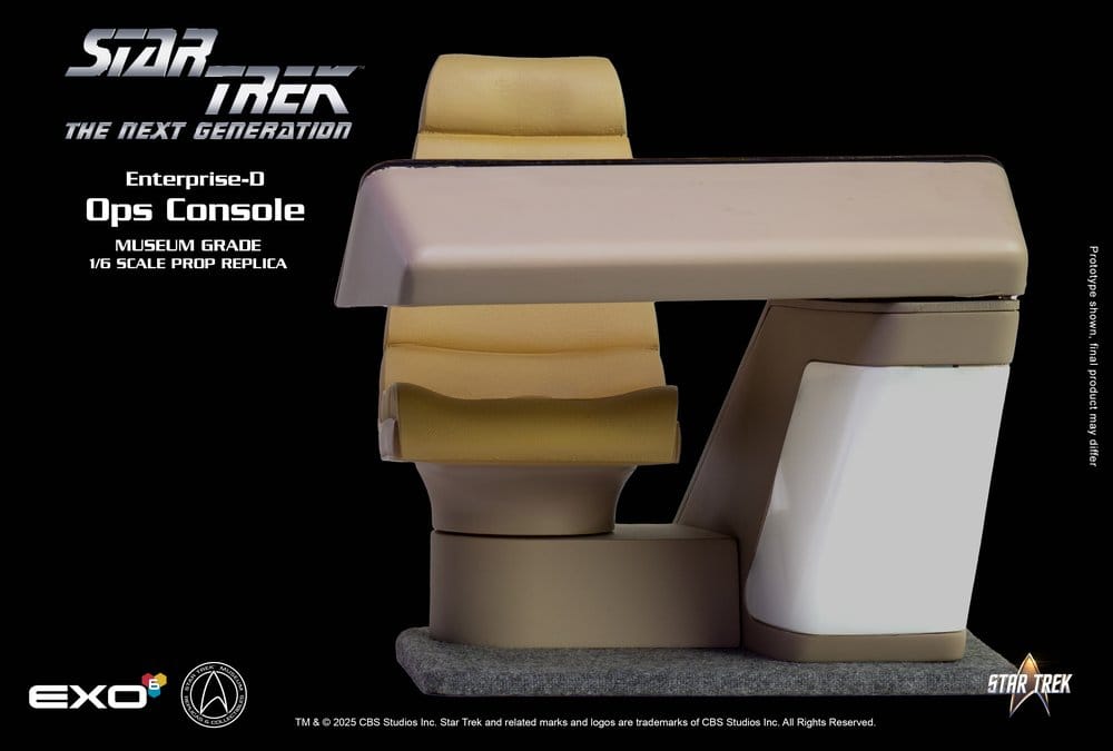 Star Trek The Next Generation Enterprise-D Bridge Consoles Set 1/6 Replik