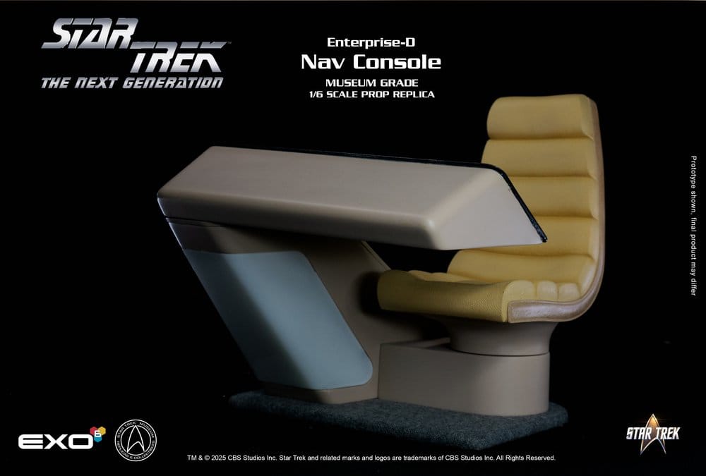 Star Trek The Next Generation Enterprise-D Bridge CONN Console 1/6 Replik