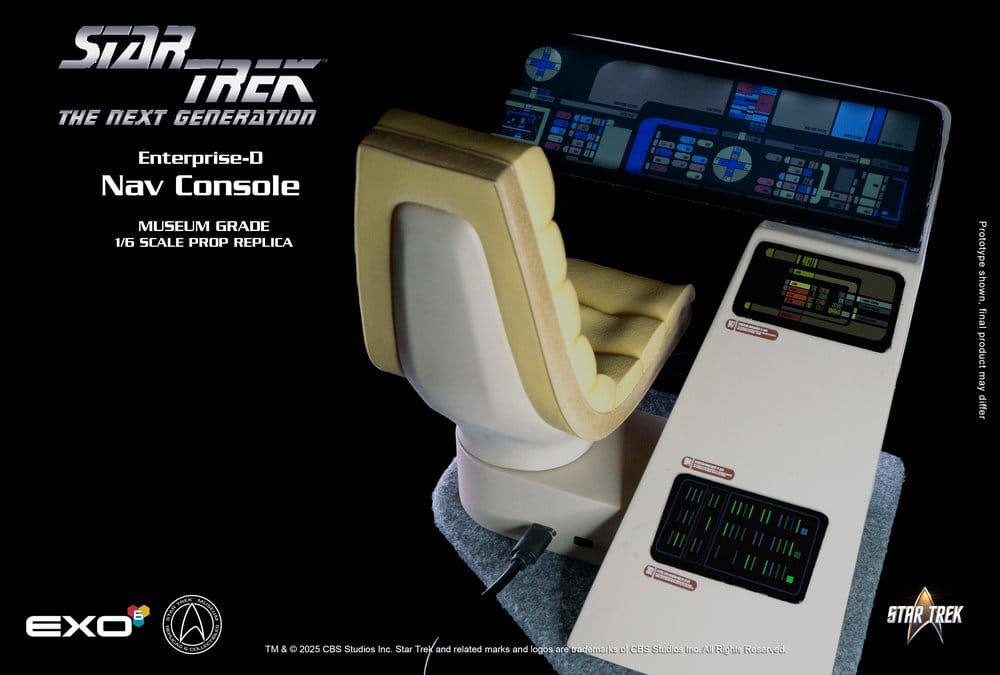 Star Trek The Next Generation Enterprise-D Bridge CONN Console 1/6 Replik