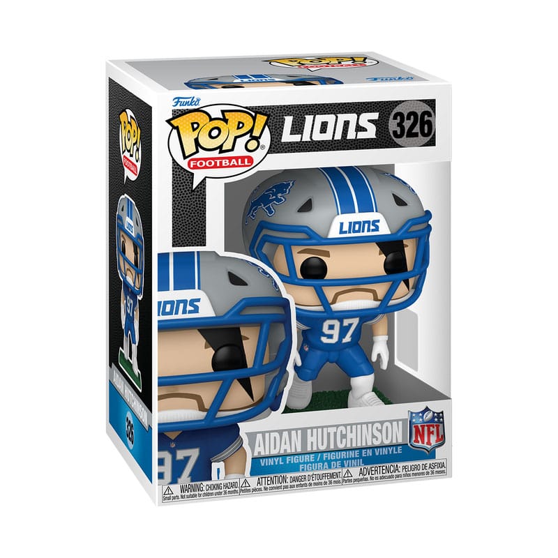 NFL Legends Lions- Aidan Hutchinson (Home) POP! Sports Vinyl Figur