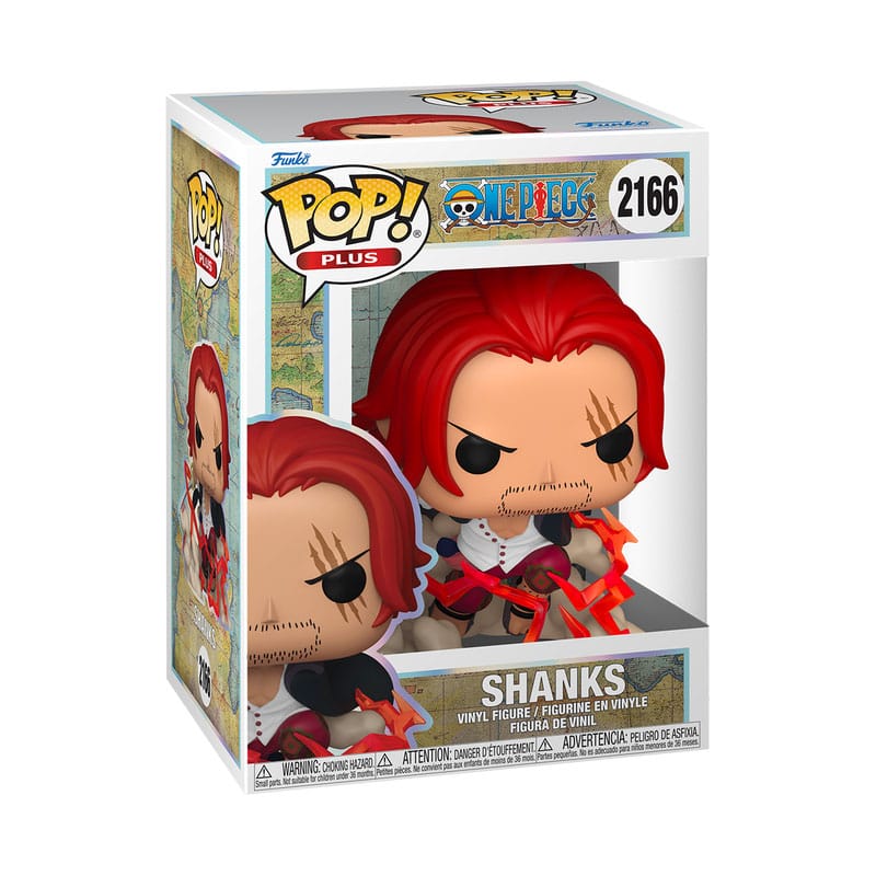 One Piece Shanks POP! Plus Vinyl Animation Figur
