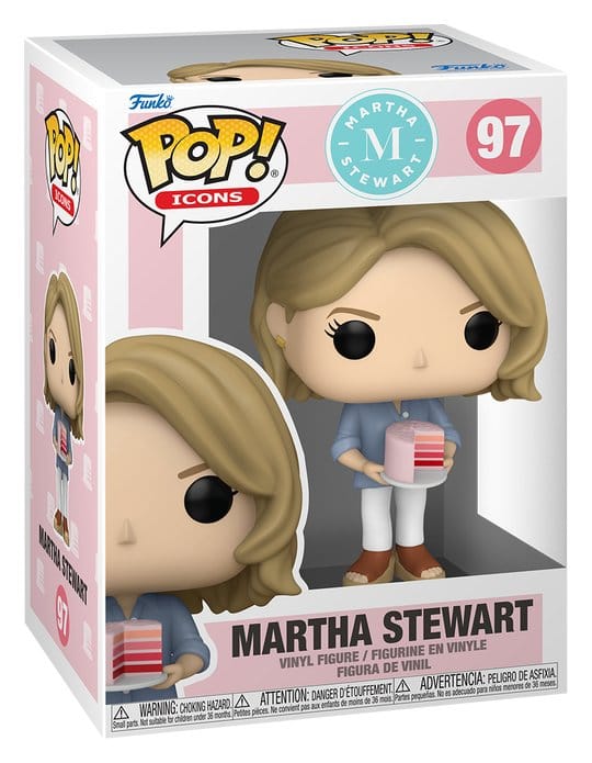 Martha Stewart Martha Stewart (with Cake) POP! Icons Vinyl Figur
