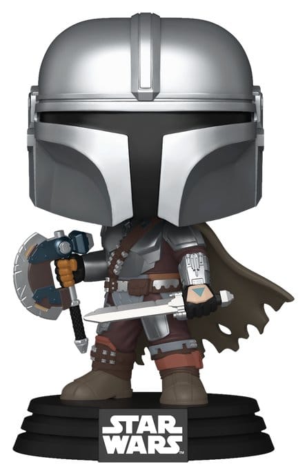 Star Wars The Mandalorian and Grogu The Mandalorian (Dual Wield) POP! Vinyl Figur