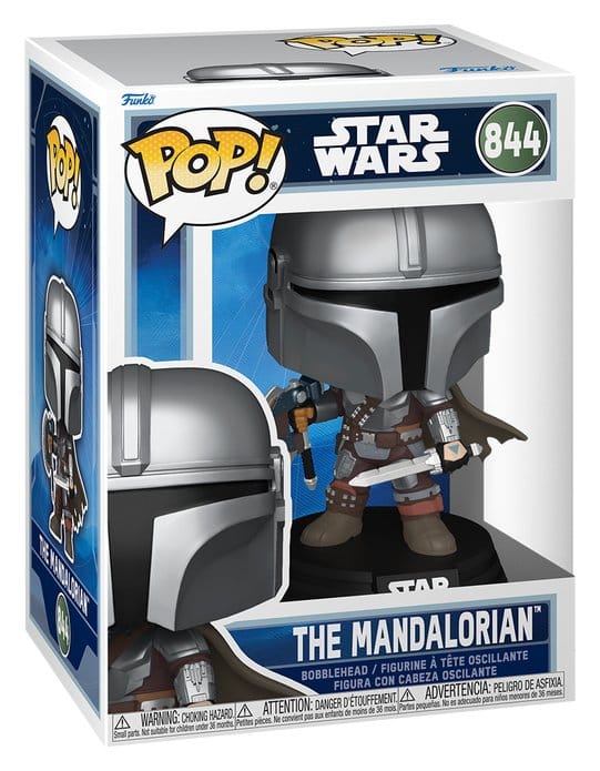 Star Wars The Mandalorian and Grogu The Mandalorian (Dual Wield) POP! Vinyl Figur