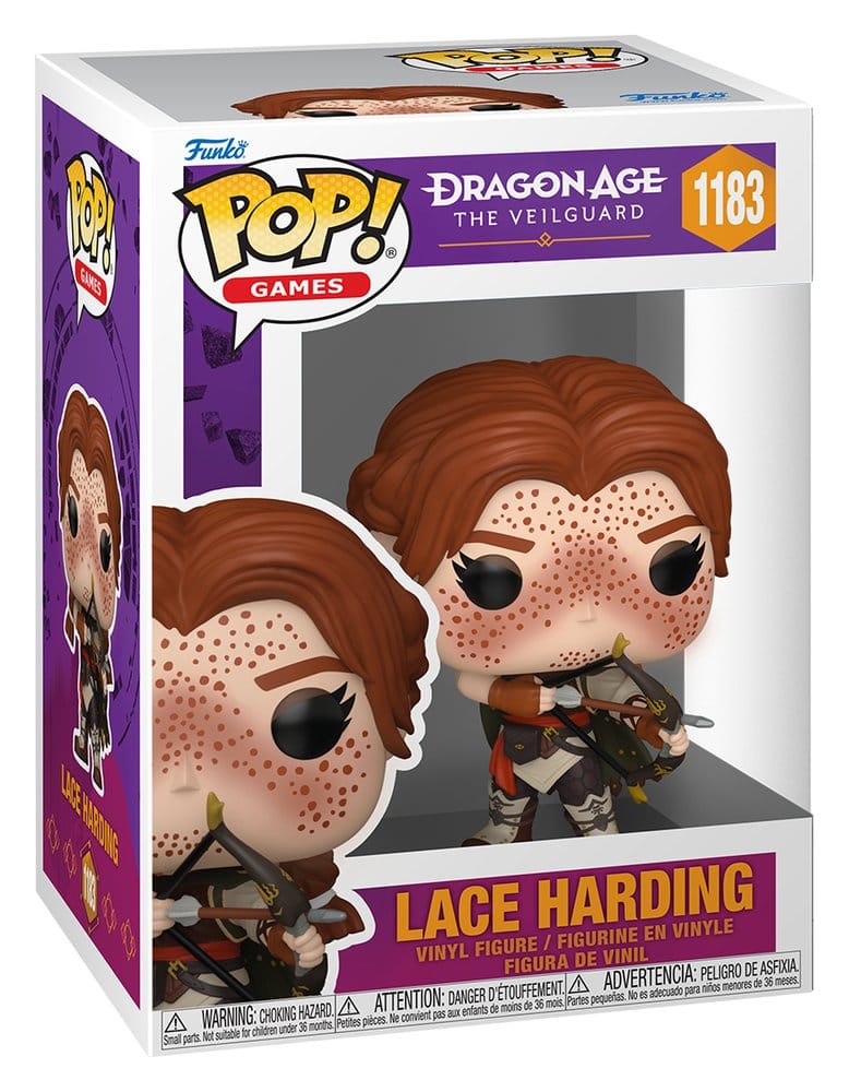 Dragon Age The Veilguard Lace Harding POP! Games Vinyl Figur
