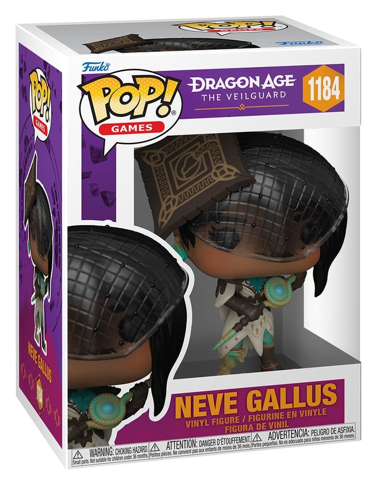 Dragon Age The Veilguard Neve POP! Games Vinyl Figur