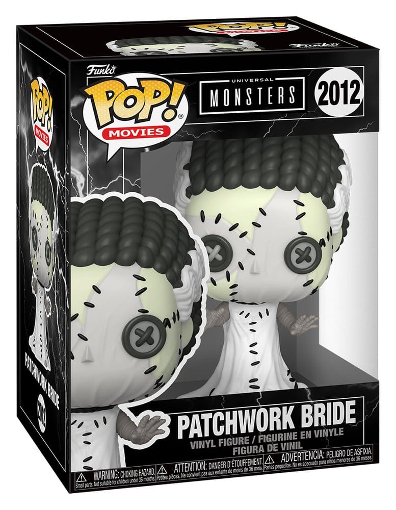 Universal Monsters Patchwork Bride of Frankenstein POP! Movies Vinyl Figur