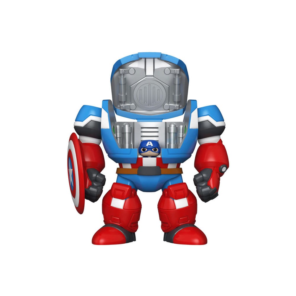 Marvel WI- CA Mech w/Cap Bitty POP! Bots Figur