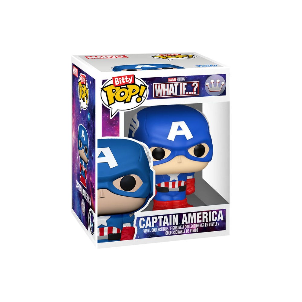 Marvel WI- CA Mech w/Cap Bitty POP! Bots Figur