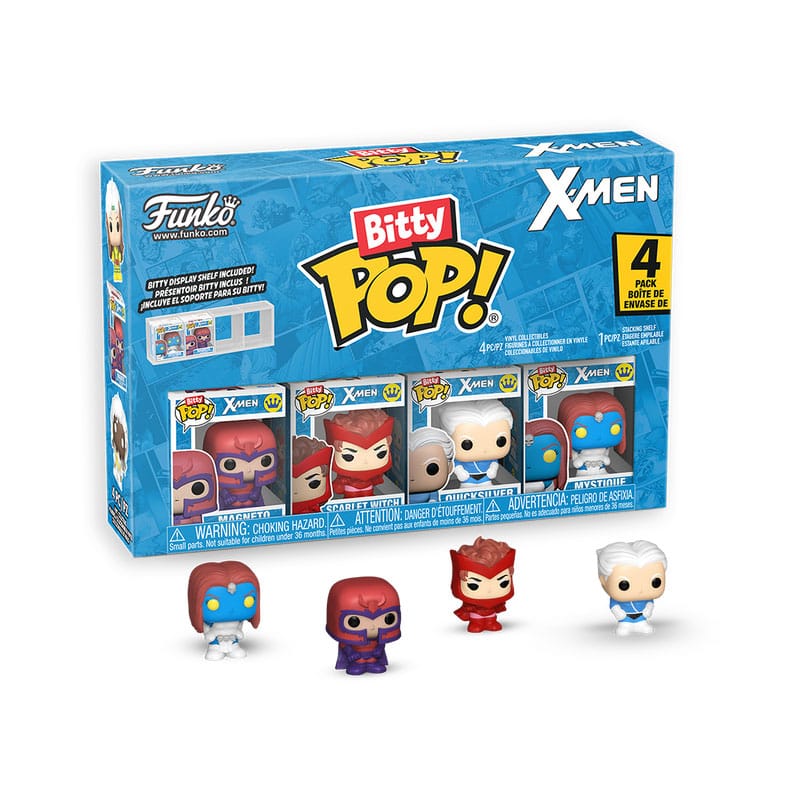 X-Men 4er-Pack Magneto Bitty POP! Vinyl Figuren