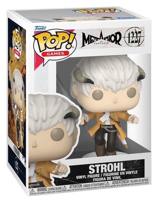 Metaphor ReFantazio Strohl POP! Games Vinyl Figur