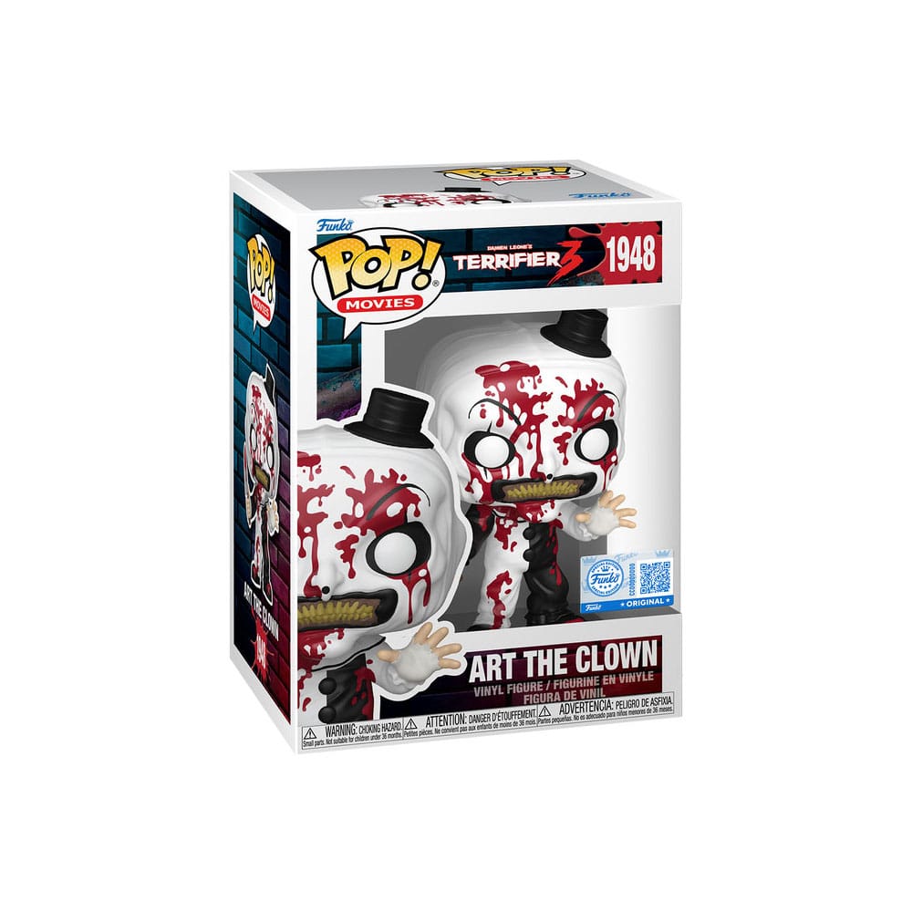 Terrifier Art the Clown (BD) w/CH heo exclusive Sortiment (6) POP! Movies Vinyl Figur