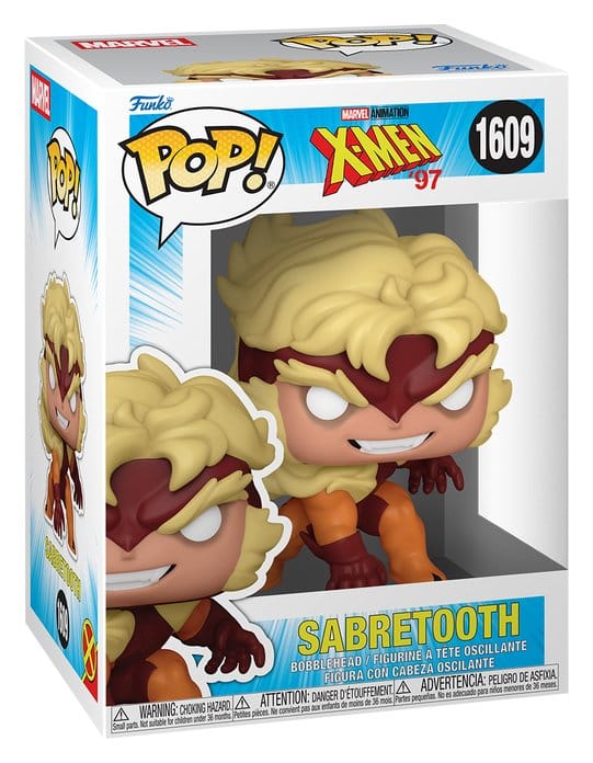 Marvel X-Men '97 S4- Sabretooth POP! Vinyl Figur