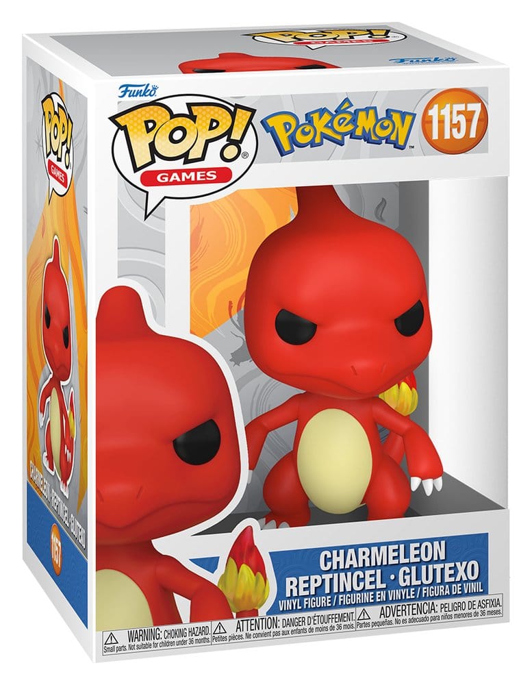 Pokémon Charmeleon POP! Games Vinyl Figur