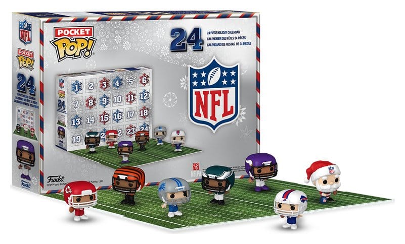 NFL Pocket POP! 24-Tage Countdown- Adventskalender