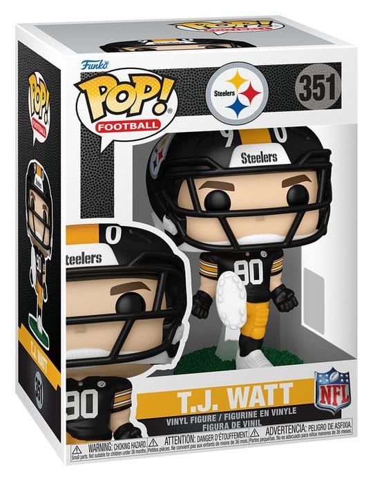 NFL Steelers- T.J. Watt POP! Vinyl Figur