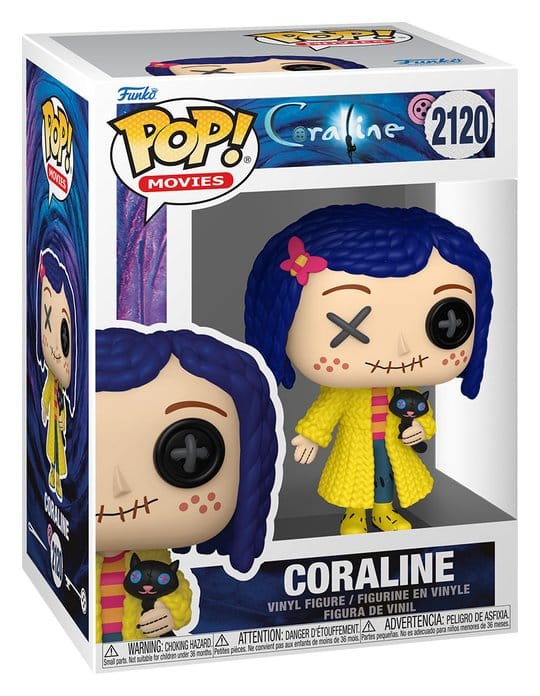Coraline Coraline (Patchwork) POP! Movies Vinyl Figur