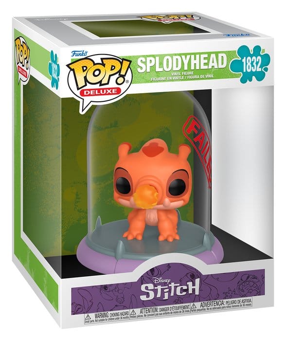 Lilo & Stitch Experiments- Splodyhead POP! Deluxe Vinyl Figur