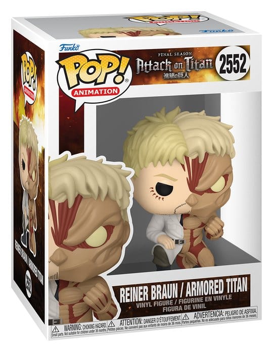 Attack on Titan Split- Armor Titan POP! Animation Vinyl Figur