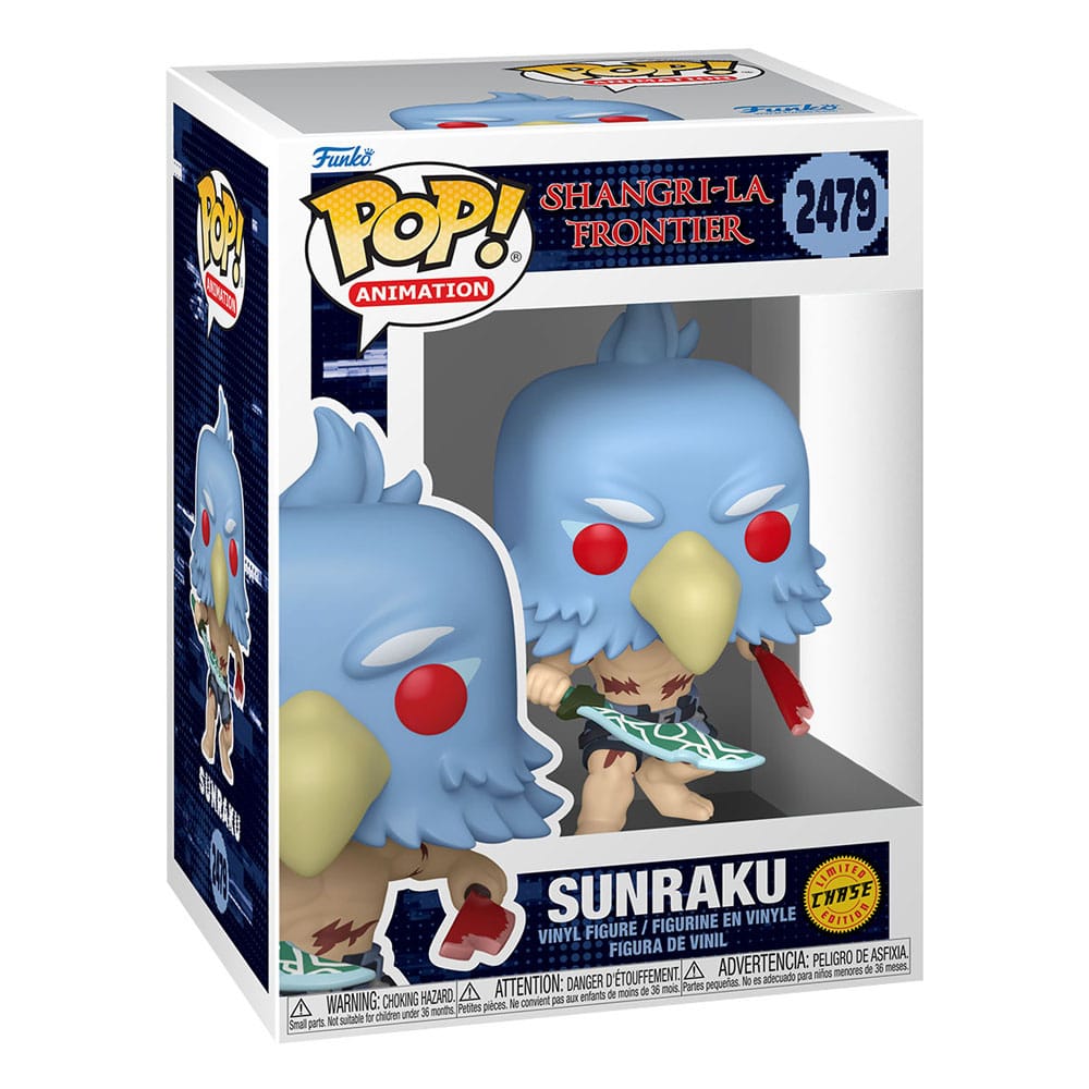 Shangri-La Frontier Sunraku with Chase Sortiment (6) POP! Animation Vinyl Figuren