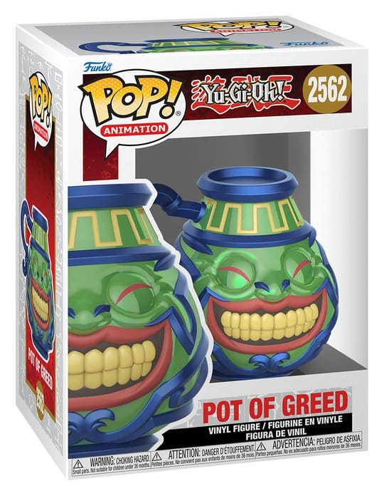 Yu-Gi-Oh! Pot Of Greed POP! Animation Vinyl Figur