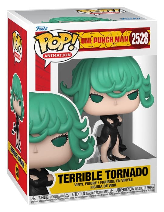One Punch Man Terrible Tornado POP! Animation Vinyl Figur