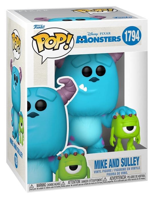Die Monster AG Mike w/Sully POP! Vinyl Figur