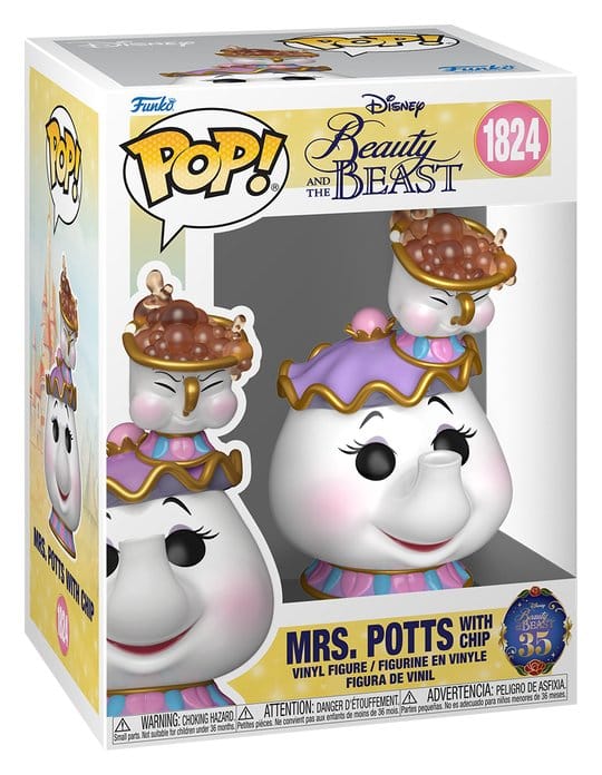 Die Schöne und das Biest Mrs. Potts w/Chip POP! Disney Vinyl Figur