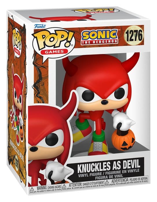 Sonic the Hedgehog Devil Knuckles POP! Games Vinyl Figur
