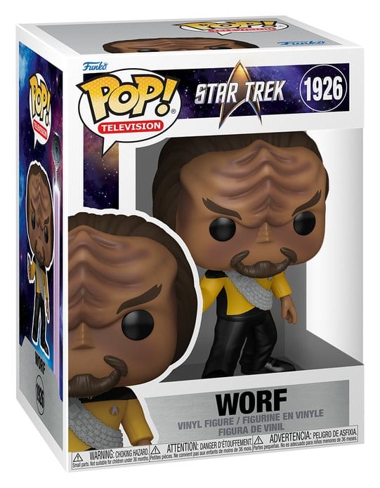 Star Trek TNG Worf POP! Television Vinyl Figur