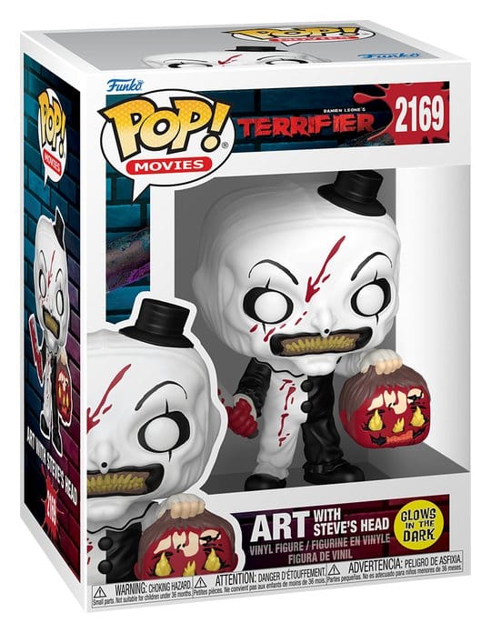 Terrifier Art with Head POP! Movies Vinyl Figur