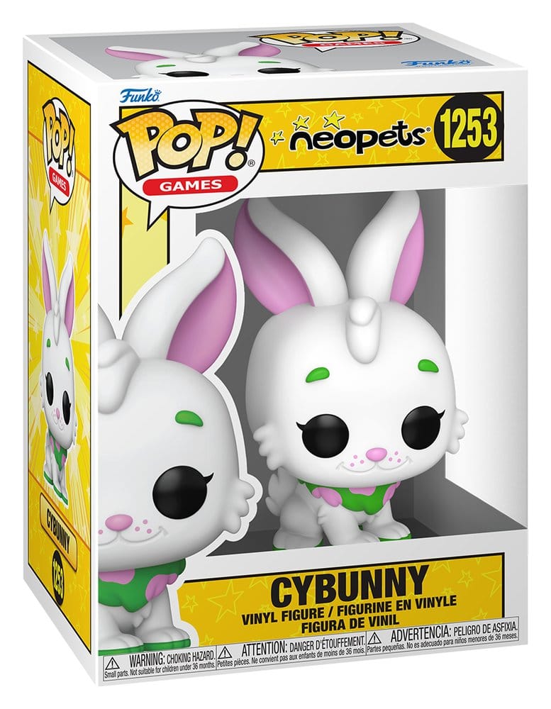 Neopets Cybunny POP! Games Vinyl Figur