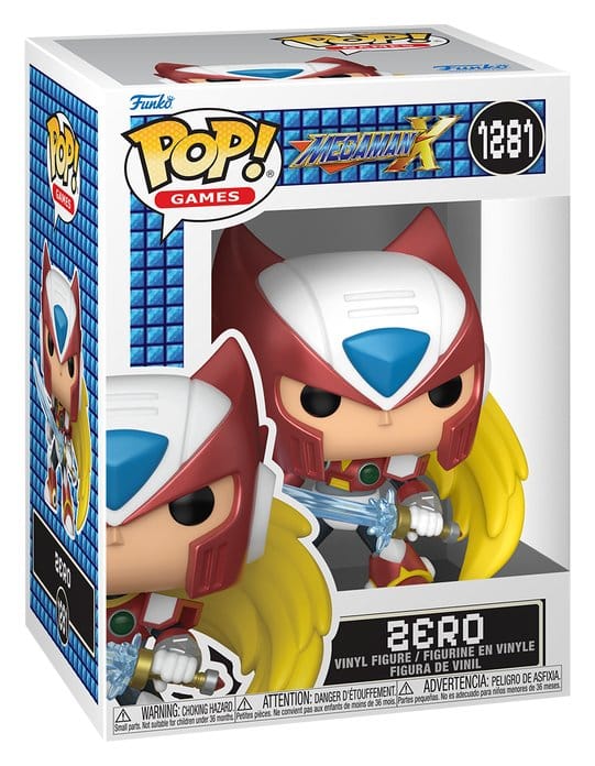 Mega Man Zero POP! Games Vinyl Figur