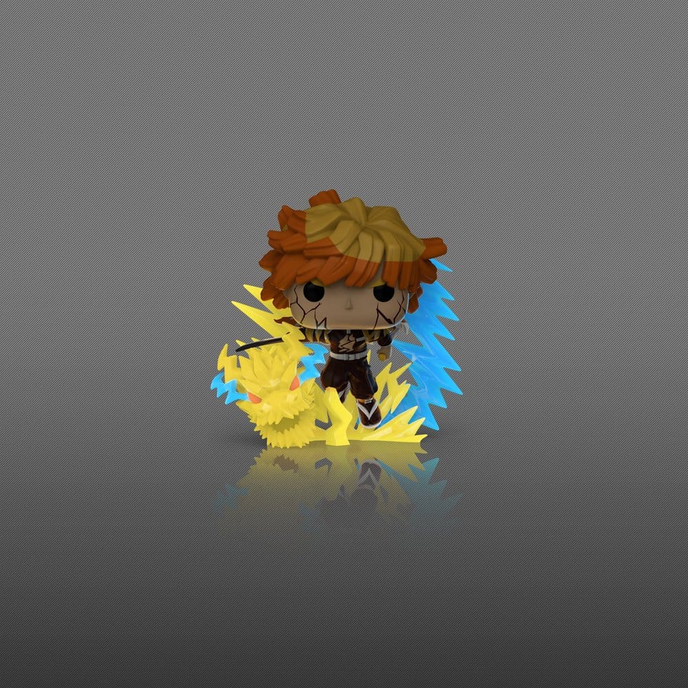 Demon Slayer Kimetsu no Yaiba Zenitsu with Chase (Glow) Sortiment (3) POP! Premium Vinyl Figur