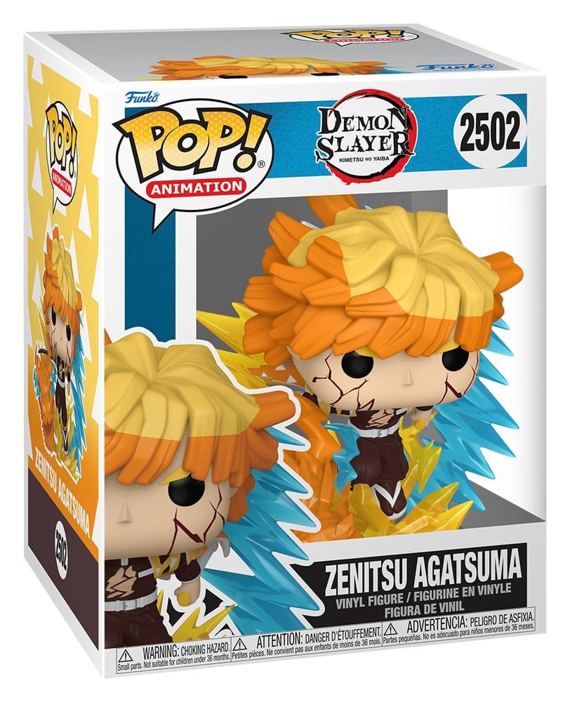 Demon Slayer Kimetsu no Yaiba Zenitsu with Chase (Glow) Sortiment (3) POP! Premium Vinyl Figur