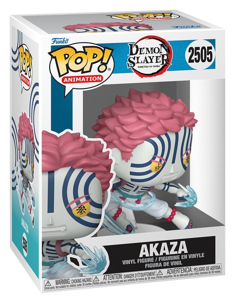 Demon Slayer Kimetsu no Yaiba - The Movie Akaza POP! Animation Vinyl Figur