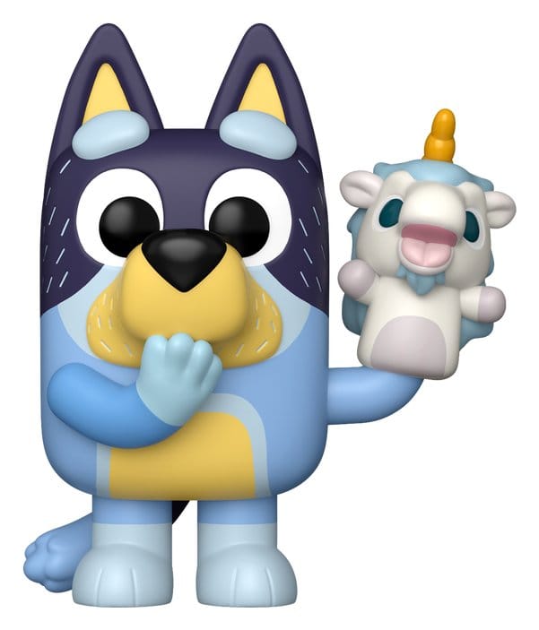 Bluey Bandit w/Unicourse POP! Animation Vinyl Figur