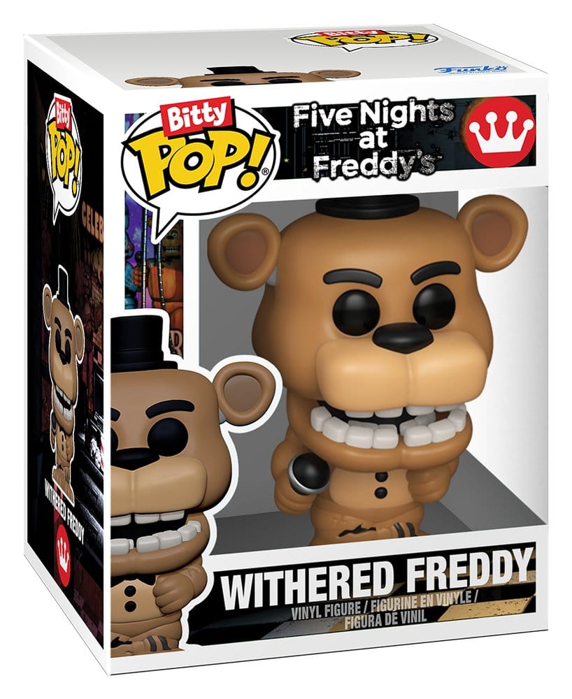 Five Nights at Freddy's 2er-Pack Withered Freddy & Sun & Moon Bitty POP! Vinyl Figuren